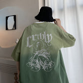 America Streetwear Short Sleeve Loose Men T-shirt Vintage Graphic Washed Male Tshirt Oversize Fashion Casual Clothing voguable