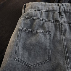 Wide Leg Jeans Men S-3XL Clothing Y2k Denim Trousers High Street Harajuku American Retro Washed Vintage Baggy Spring Cool voguable