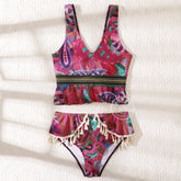 Bikini 2022 Woman Bikini Suit Swimsuit Women's Swimsuit Swimming Suit for Women Suspender Colorful Beach Suit Sexy Bikini voguable