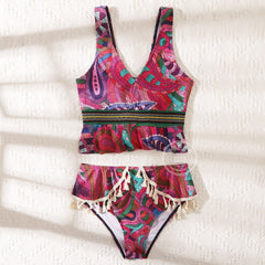 Bikini 2022 Woman Bikini Suit Swimsuit Women's Swimsuit Swimming Suit for Women Suspender Colorful Beach Suit Sexy Bikini voguable