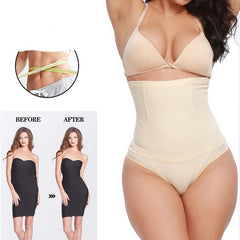 Voguable Seamless Butt Lifter Tummy Control Shapewear Thong Underwear Panties Invisible Control Knicker Body Shaper Hight Waist voguable