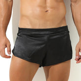 Voguable Men's Underwear Boxer Shorts Soft Stretch Silky Smooth Sexy Arrow Panties Home Shorts Sleep Bottoms Penis Pouch Men Boxers voguable