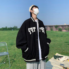 Jackets Men Retro Preppy Stylish Cool Handsome College Harajuku Japanese Students Korean Casual Baggy Personal Unisex Coat Cozy voguable