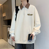 Zipper High Street Sweatshirt for Men Women Stand-Up Collar Hoodie Trendy Lovers anime print Oversize Casual Sports Jacket voguable