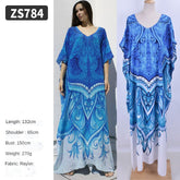 Women V Neck Short Sleeve Cover Up BeachWear Beach Party Maxi Dress Vestidos De Fiesta Saida De Praia voguable