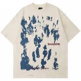 Voguable Summer Men Short Sleeve Tshirts Hip Hop People Shadow Print T Shirts 2022 Streetwear Harajuku Casual Cotton Tops Tees voguable