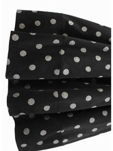 High Elastic Waist Black Vintage Dot Corduroy Long Half-body Skirt Women Fashion Tide New Spring Autumn voguable