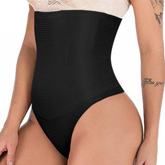 Voguable Seamless Butt Lifter Tummy Control Shapewear Thong Underwear Panties Invisible Control Knicker Body Shaper Hight Waist voguable