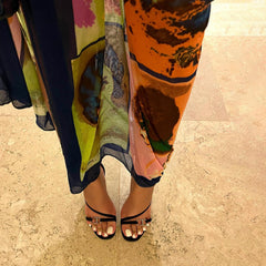 Women Stunning Sexy Mesh Aesthetic Print Skirts Irregular Shape Unique Style Side Lace Clothing Clubwear Female Outfit voguable