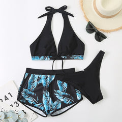 Sexy Bikini 2022 Woman Swimsuit Women Swimwear Push Up Bikini Set Patchwork Biquini 3 Piece Summer Beach Bathing Suit Swim Wear voguable