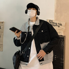 Denim Jackets Men Vintage American Streetwear Tooling M-3XL Baggy Y2k Clothing Teens Personal Stylish Harajuku College Chaqueta voguable