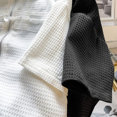 S-3XL Shirts Men Zip Up Clothes Minimalist Camisas Pure Korean Fashion Streetwear Handsome Hipster Gentle Designer Summer Chic voguable