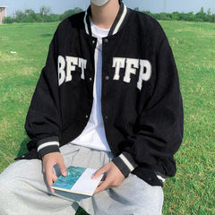 Jackets Men Retro Preppy Stylish Cool Handsome College Harajuku Japanese Students Korean Casual Baggy Personal Unisex Coat Cozy voguable