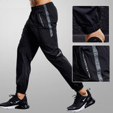 Voguable Quick Drying Sport Pants Men Running Pants With Zipper Pockets Training Joggings Sports Trousers Fitness Casual Sweatpants voguable
