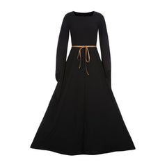 2022 New Medieval Witch Dress for Women Halloween Carnival Party Cosplay Performance Clothing Middle Ages Vampire Bride Costumes voguable