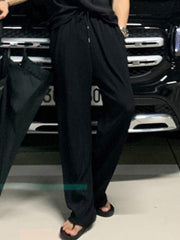 Pleated Sleeveless Vest Men's Summer Korean Tide Sports Leisure Wrinkled Autumn Summer Round Neck Solid Color 9A2393 voguable