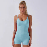 Seamless Women Yoga Sets Female Sport Gym suits Wear Running Clothes women Fitness Sport Yoga Suit Sleeveless bodysuit clothing voguable