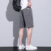 Summer New Soft Cosy Lyocell Fabric Men's Denim Shorts Thin Loose Fashion Elastic Male Casual Short Pants Plus Size M-5XL voguable