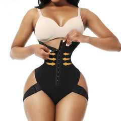Voguable High Waist Abdomen Butt Lifter Control Panties Brief Booty Lift Seamless Shapewear Slimming Pulling Underwear Body Shaper voguable