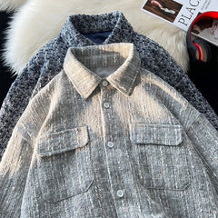 Spring New Vintage Men Stripe Jackets Korean Streetwear Casual Man Coats Fashion Unisex Hip Hop Loose Jacket voguable