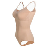 Full Body Shaper Bodysuit Shapewear Waist Trainer Women Abdomen Shapers Tummy Control Slimming Sheath Seamless Briefer Corset voguable