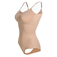 Full Body Shaper Bodysuit Shapewear Waist Trainer Women Abdomen Shapers Tummy Control Slimming Sheath Seamless Briefer Corset voguable