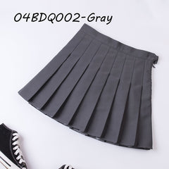 Summer Plaid Pleated Women Mini Skirts Harajuku Female Empire Casual Japanese Kawaii Cute Skirts Student Uniform Sailor Skirt voguable