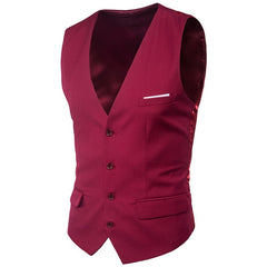 Voguable Purple Suit Vest Men 2020 Spring New Slim Fit Sleeveless Vest Waistcoat Mens Formal Business Wedding Dress Vests Chaleco Hombre voguable