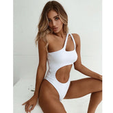 Voguable AU Women Push Up Monokini One Piece Swimwear Lady Bikini Beach Bathing Suit Set voguable