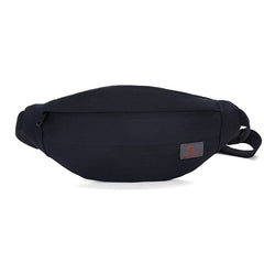 Voguable New Men Casual Waist Pack Bag Brand Canvas Shoulder Fanny Packs Women Belt Bag Pouch For Money Phone Black Bum Hip Bag voguable