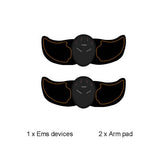 Smart Abdominal Muscle Stimulator Training EMS Abs Trainer Home Gym Trainer Fitness Gear Equipment Stimulator Muscle Exerciser voguable