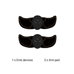 Smart Abdominal Muscle Stimulator Training EMS Abs Trainer Home Gym Trainer Fitness Gear Equipment Stimulator Muscle Exerciser voguable