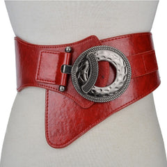 Hot Fashion Women Wide Waist Elastic Stretch Belt women's girdlestrap belts for women cinturon mujer cummerbund strap LB029 voguable