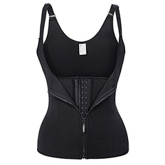 Neoprene Waist Trainer Corset Slimming Vest Sweat Sauna Suit Tank Top Curves Body Shaper for Weight Loss Shapewear voguable