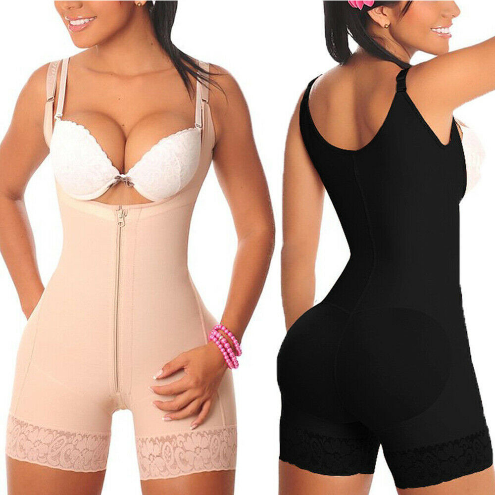 Fajas Reductoras Plus Size S-6XL Magic Full Body Shaper Bodysuit Slimming Waist Trainer Girdle Thigh Trimmer Weight Loss Corset voguable