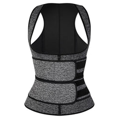 Women Waist Trainer Vest Corset Sauna Sweat Suit Compression Shirt Slimming Body Shaper Workout Tank Tops Weight Loss Shapewear voguable