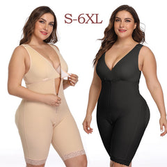 Body Shaper Women Slimming Shapewear Plus Size Full Body Shaper Waist Trainer Corset Seamless Butt Lifter faja moldeadora Binder voguable