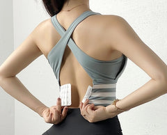 Cloud Hide Sports Bra Women Yoga Crop Top Shockproof Push Up Underwear Fitness Bras Athletic Vest Gym Shirt Sport Sportswear voguable