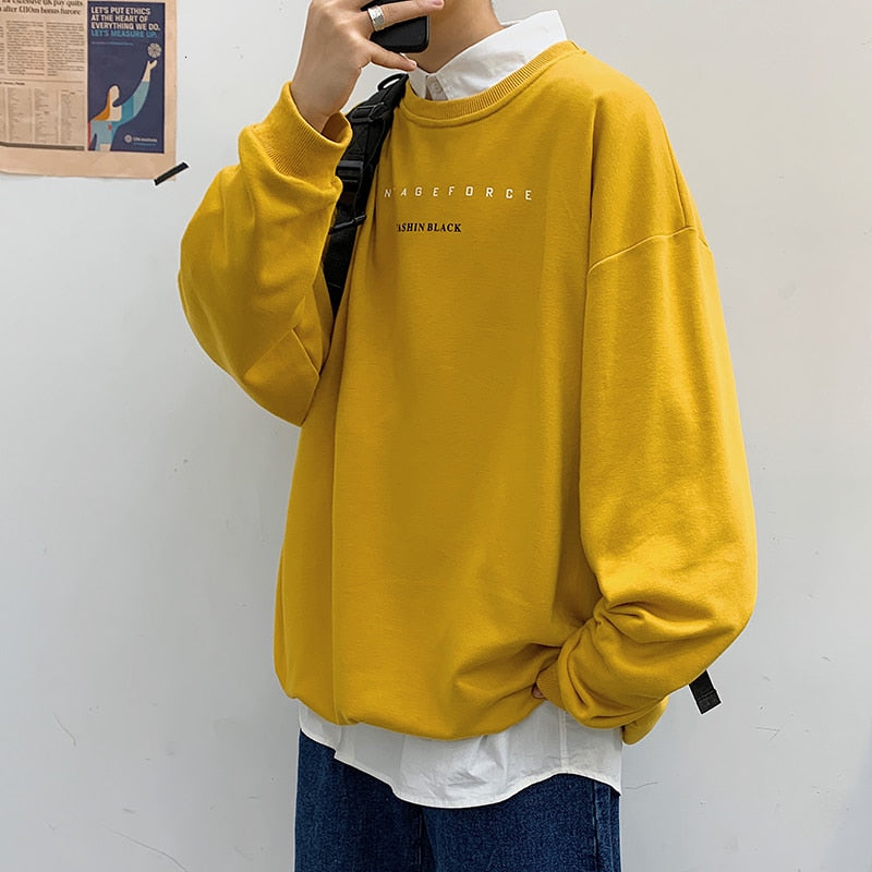 Voguable Funny Printed Men Hoodies Autumn New Men's Fashion Sweatshirts 5 Colors Man Streetwear Casual Pullovers voguable