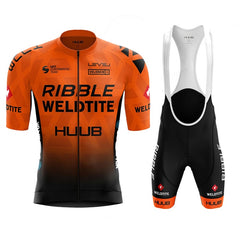 HUUB cycling Jersey suit Team Ribble Weldtite Bike Jersey Set Summer Men clothing Short Sleeve Shirts Mtb Maillot Ropa Ciclismo voguable