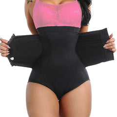 GUUDIA Waist Trainer Body Shaper Panties Tummy Control Panty Women Slimming Shapewear Slimming Underwear Postpartum Girdle Strap voguable