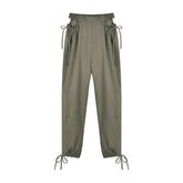 Voguable 2022 Streetwear Women's Cargo Harem Pants Hip Hop High Waist Casual Female Track Pants Joggers Trousers Fashion Harajuku Women Pants voguable