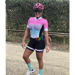 Kafitt Female Cycling Monkey Sports Bike Women Ciclismo Shorts With Gel Jumpsuit Colombia Style Cyclist Suit Overalls Equipment voguable
