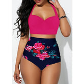 2021 New Sexy Plus Size Bikini Women High Waist Swimsuit Push Up Bikini Set Plus Size Swimwear Female Bathing Suit Beachwear 5XL voguable