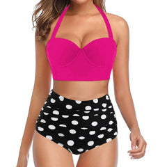 2021 New Sexy Plus Size Bikini Women High Waist Swimsuit Push Up Bikini Set Plus Size Swimwear Female Bathing Suit Beachwear 5XL voguable