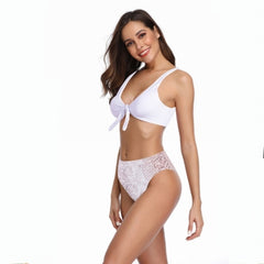 Sexy Bikini Set Women Brazilian Padded Push Up Swimwear Leopard Sling Bathing Suit G String Swimsuit Beachwear voguable