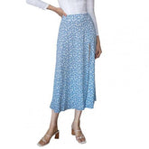 Women Summer Split Leopard Skirts 2021 pink Fashion Long Skirt Sexy Woman Floral Loose Lady Clothes Green Flower Skirts Fall voguable