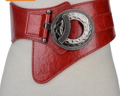 Hot Fashion Women Wide Waist Elastic Stretch Belt women's girdlestrap belts for women cinturon mujer cummerbund strap LB029 voguable