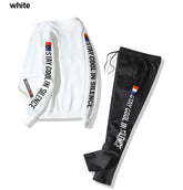 Voguable 2022 Men Running Sets Autumn Sportswear 140KG Sport Suit Sweatshirt Sweatpants Mens Clothing 2 Pieces Sets Jogging Tracksuit voguable