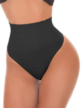 NINGMI Sexy Thong Shapewear Butt Lifter Women High Waist Trainer Tummy Control Panties Knicker Slimming Underwear Cincher Girdle voguable